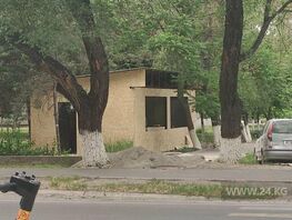 Ларьки захватывают парковую зону в&nbsp;центре Бишкека 
