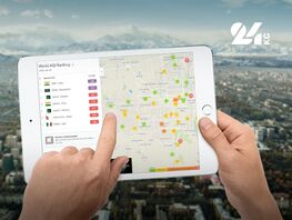 Загрязнение воздуха в&nbsp;Бишкеке на&nbsp;19&nbsp;января. Столица на&nbsp;первом месте 